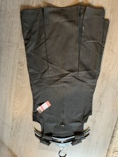 Girls Grey School Pinafore