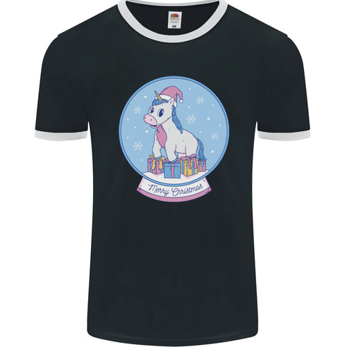 Christmas unicorn snow globe - christmas,