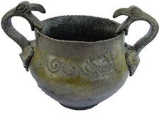 Bronze Kantharus Vase with