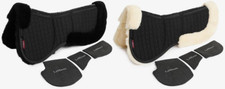 LeMieux Merino+ ProSorb 3 Pocket Half Pad Spine Free Foam Wool Correction Riser