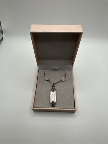 Diamonique necklace 925 silver - necklace,