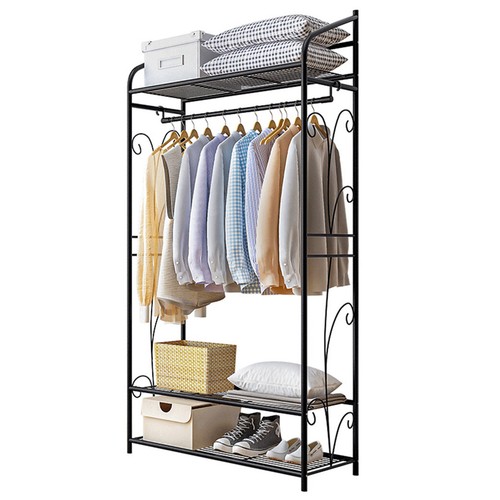 Metal open wardrobe simplicity - metal,
