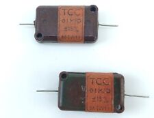 0.01uF 2250V DC 2KV TCC .01mfd capacitor Gibson Fender Tele Tone Valve Tube Amp