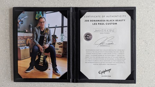 Epiphone joe bonamassa - epiphone,
