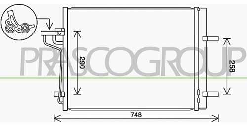 Ford transit connect condenser - ford,