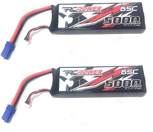 2pk 5000mah 65c - 2pk, 11.1v