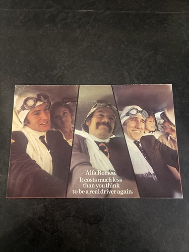Alfa romeo range brochure 1973 - range,