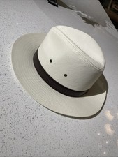 cotton fedora hat size 57cm