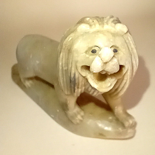 Vintage hand carved soapstone - vintage,