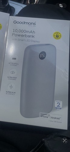 Goodmans 000mah power bank - goodmans,