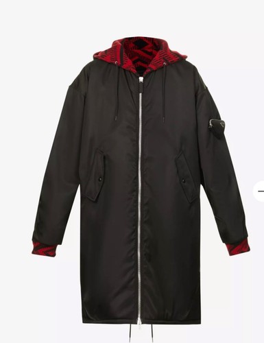 Prada mens coat hooded