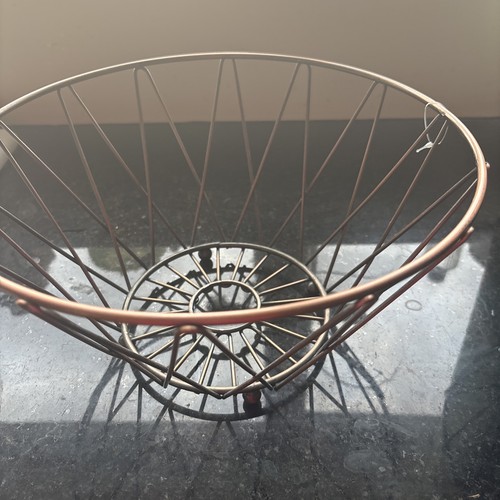 Copper pewter look wire - pewter,