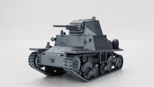 WWII Italian L6 - 40 Light Tank Various Scales Historical Wargaming