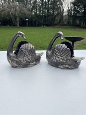 Pair of Vintage Silver Plated