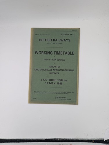 British rail eastern region - rail,