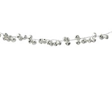 GARLAND OF MINI BELLS - SILVER