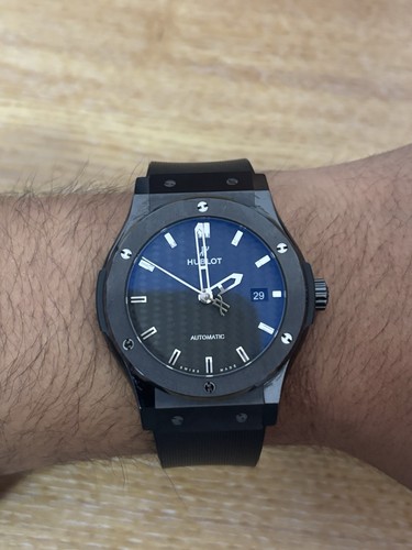 Hublot classic fusion carbon - classic,