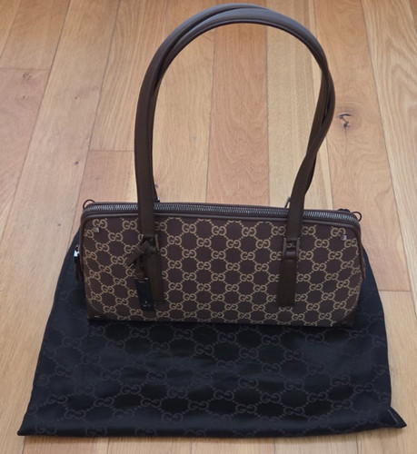 Gucci brown monogram canvas - gucci,