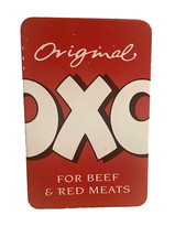 Original OXO Cube Tin Holds 48