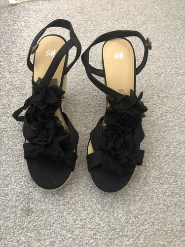 Black wedges - black,