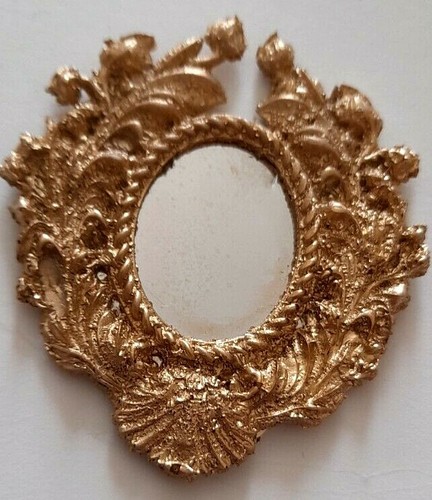 Dolls house ornate mirror - dolls, an