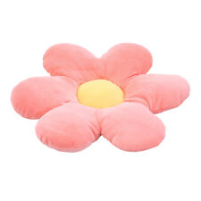 Pink Six Petal Flower Cushion Room Decor Sunflower Shape Pillow Seat Floor Throw