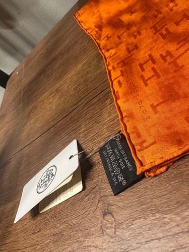 Hermes pocket square logo - pocket,
