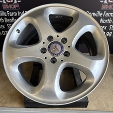 1X OEM Mercedes W210  17” Alloy Wheel Rim 7,5J ET37 ALHENA Star Spoke 2104012002