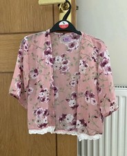F&F Pink floral top & Jumpsuit