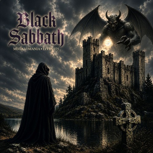Black sabbath megalomania - black,