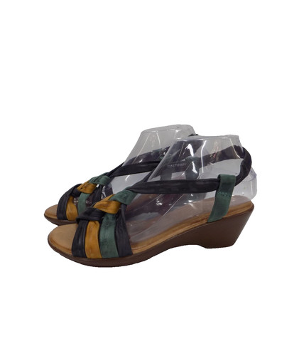 Lotus leather sandals blue - sandals,