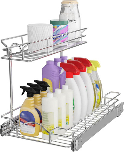 Under sink cabinet organizer - sink,