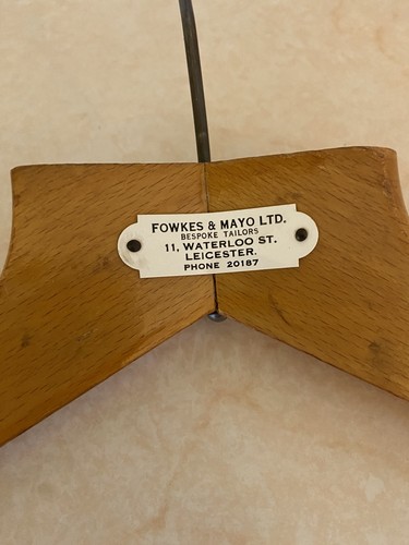 Vintage wooden coat - vintage, hanger