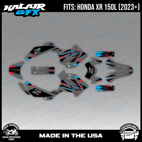 Graphics decal kit - decal, for