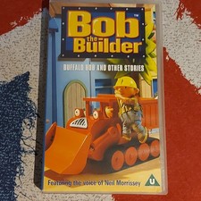 Bob the Builder VHS Buffalo Bob and Other Stories 1998 Video Kids Tv Show