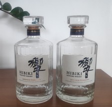 Hibiki Suntory Whisky Japanese Harmony Empty Bottle 70cl  Unrinsed
