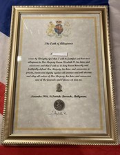 Oath Of Allegiance Royal Irish
