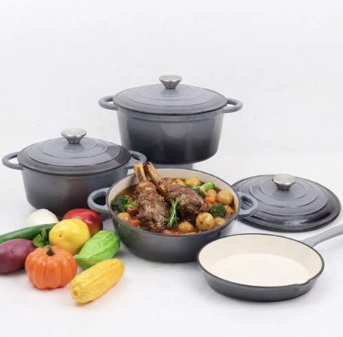 7pc cast iron cookware - 7pc, set