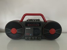 Philips Roller D 8008 Vintage Radio Cassette Recorder radio works only