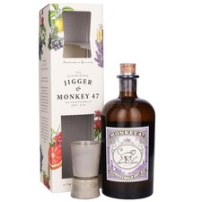 Monkey gin jigger gift pack - gin,