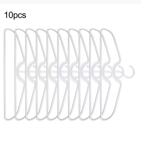 Plastic clothes hangers short - clothes,