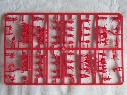 British army sprue - british, rourke's