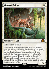 MTG Ocelot Pride (Foil) [Modern Horizons 3] Near Mint