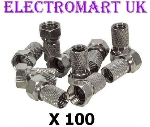 100 connector rg6 ct100 - f,