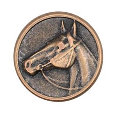 METAL HORSES HEAD EQUESTRIAN