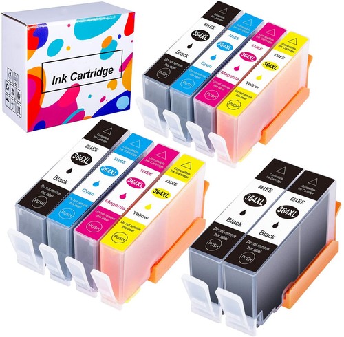 10x ink cartridges for - ink, hp