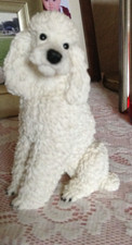 Castagna White Poodle - 1988 Original - Italy