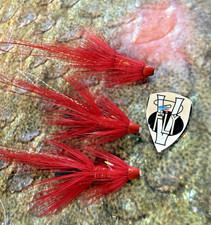3 V Fly 1 Inch Birgham Red