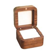 Ring Storage Box Wooden Box Jewelry Display Proposal Engagement Wedding Ceremony