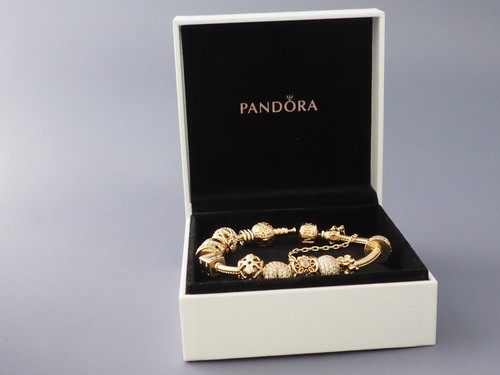 Pandora 14k gold snake - pandora,